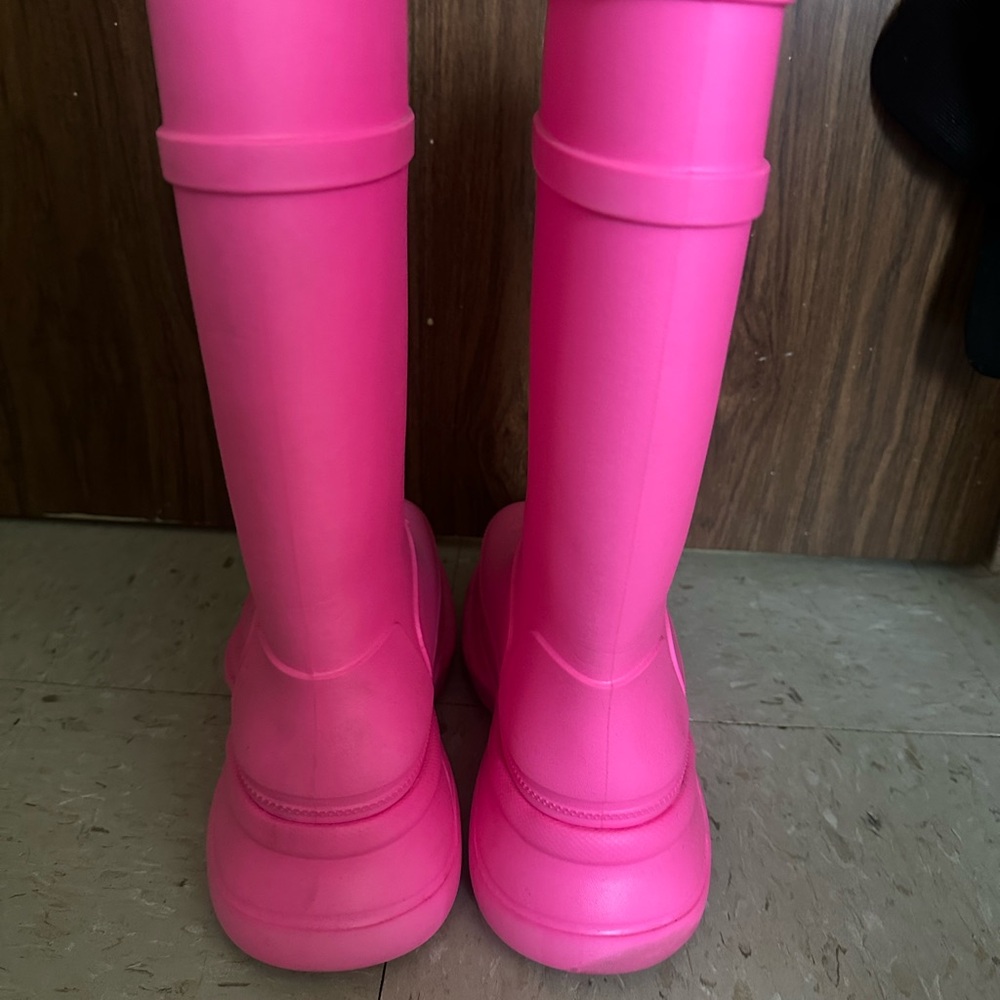 Balenciaga croc boots